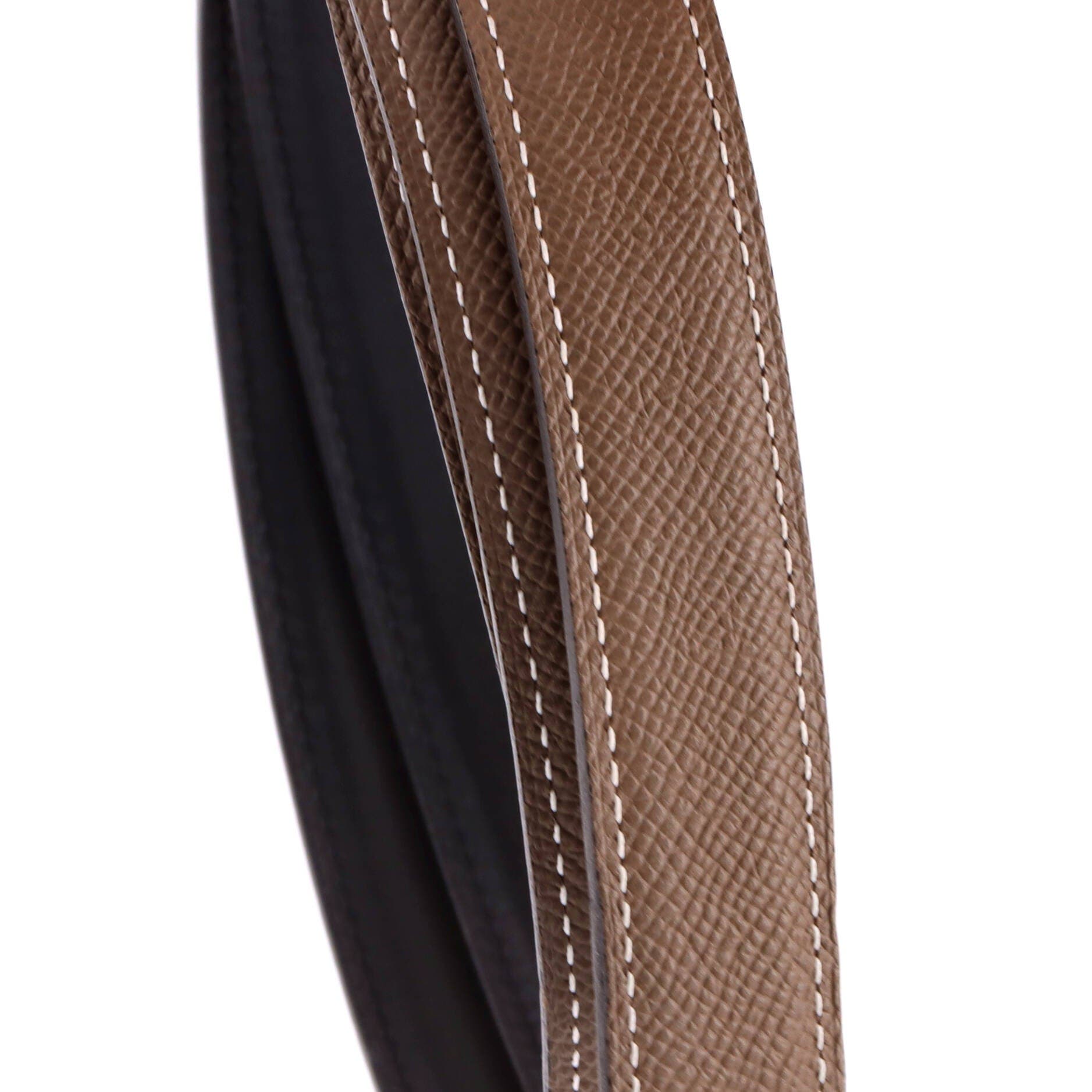 Constance Reversible Belt Leather Thin, Alternate, color, Grey