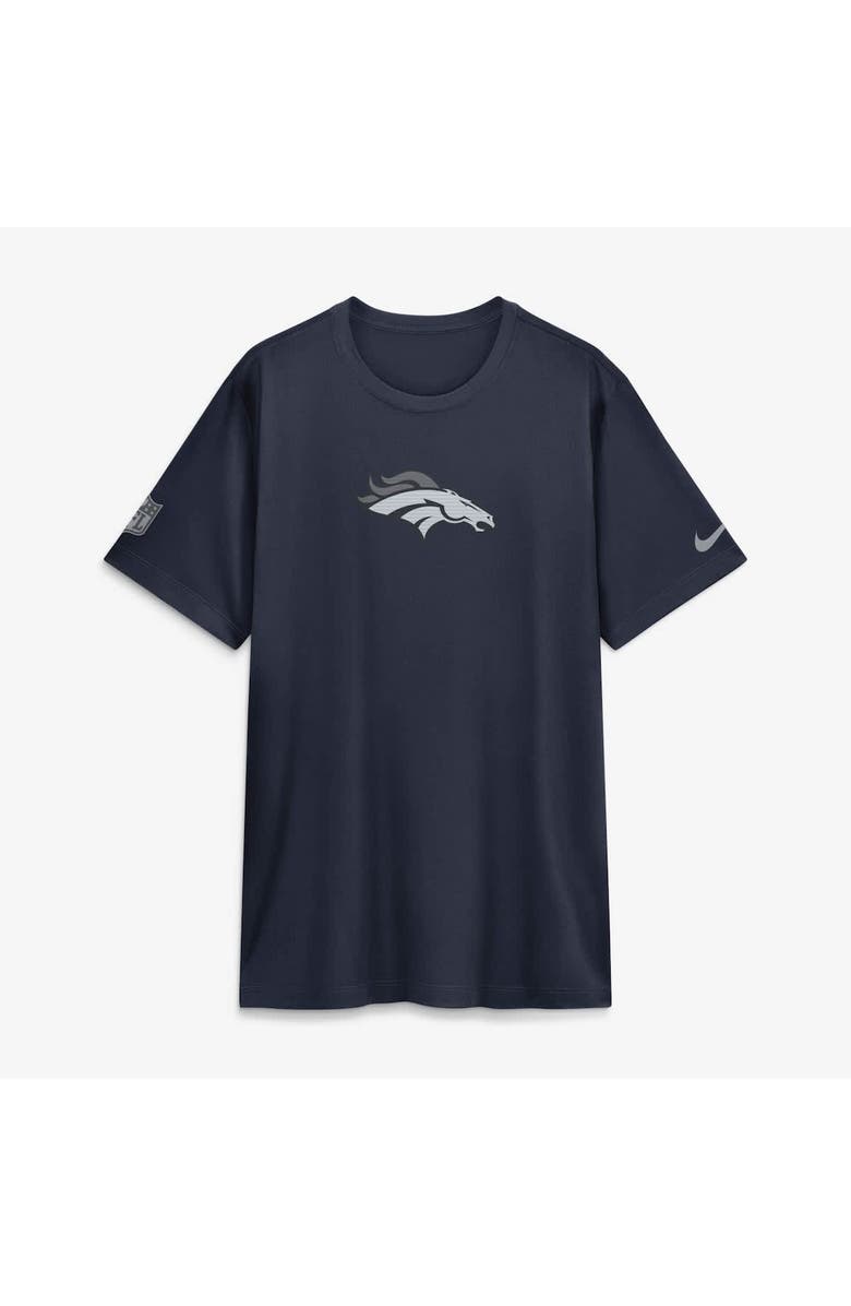 Nike Men's Nike Navy Denver Broncos Sideline Lead The Charge Legend Dri-FIT T-Shirt, Alternate, color, Navy