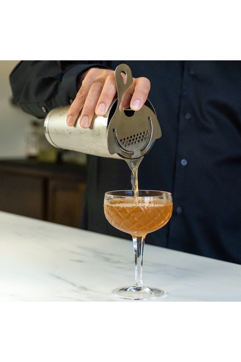 Hawthorne Cocktail Strainer, Alternate, color, Stainless Steel