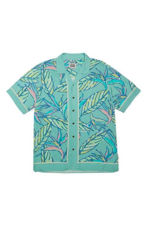 Johnny Jamaica Tropical Print Camp Shirt