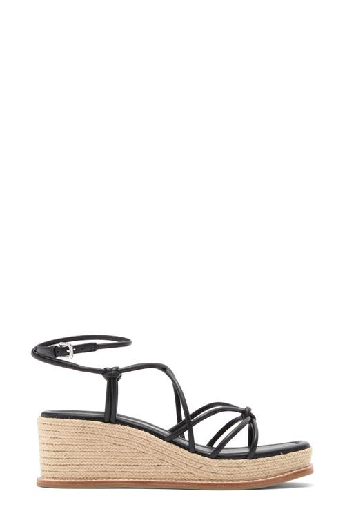 PAIGE PAIGE JULIA ANKLE STRAP ESPADRILLE PLATFORM WEDGE SANDAL 