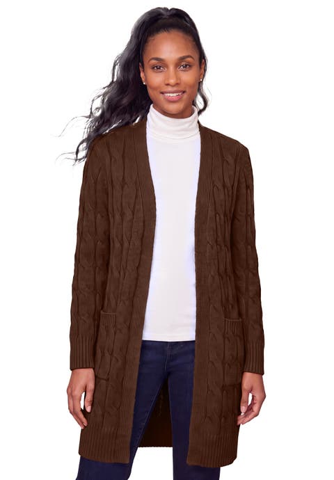 Cable Duster Sweater