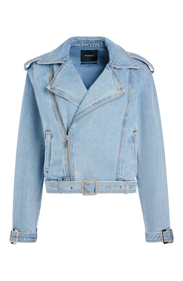 Retrofête Shay Denim Jacket, Alternate, color, 