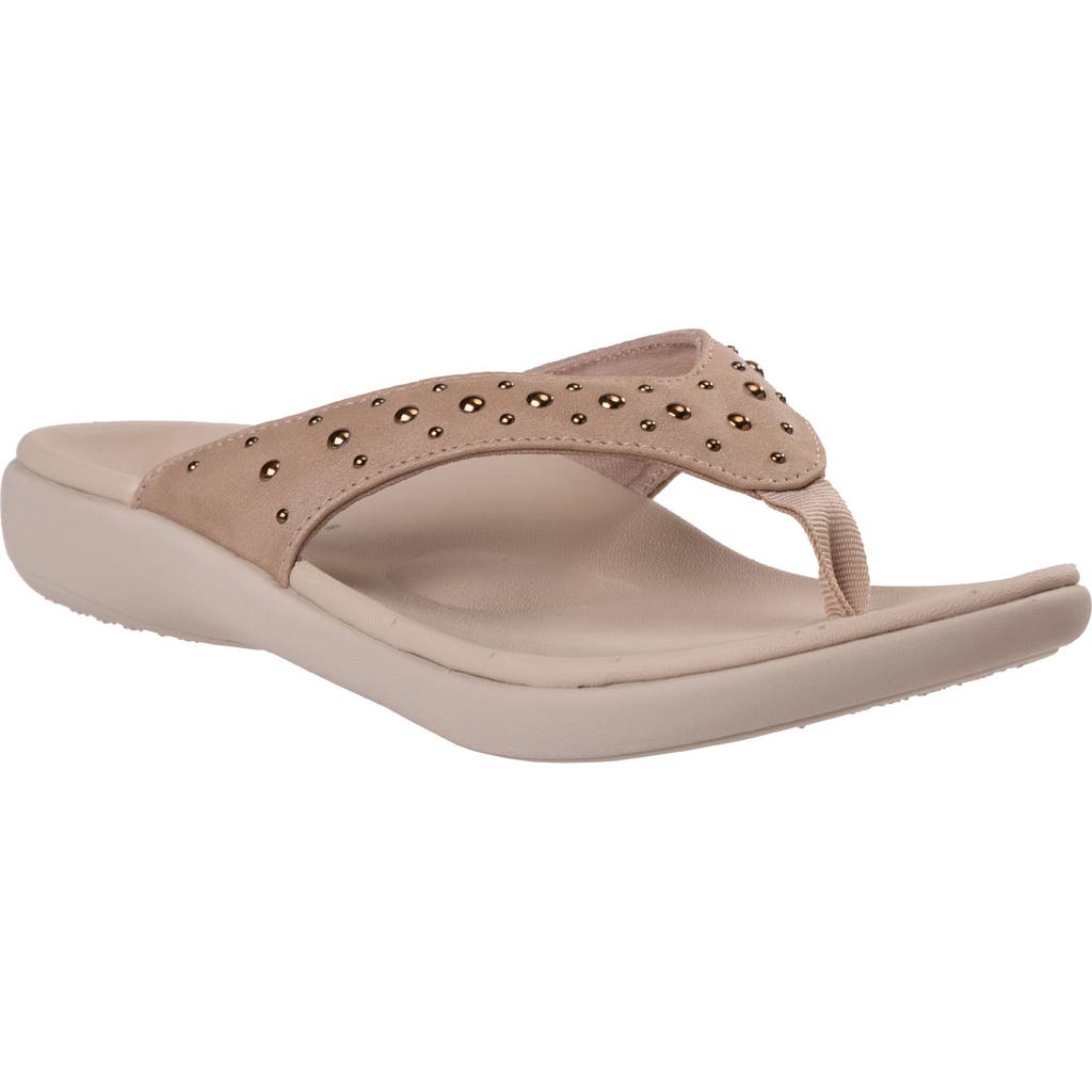 Revitalign Yumi Fresca Flip Flop In Sand