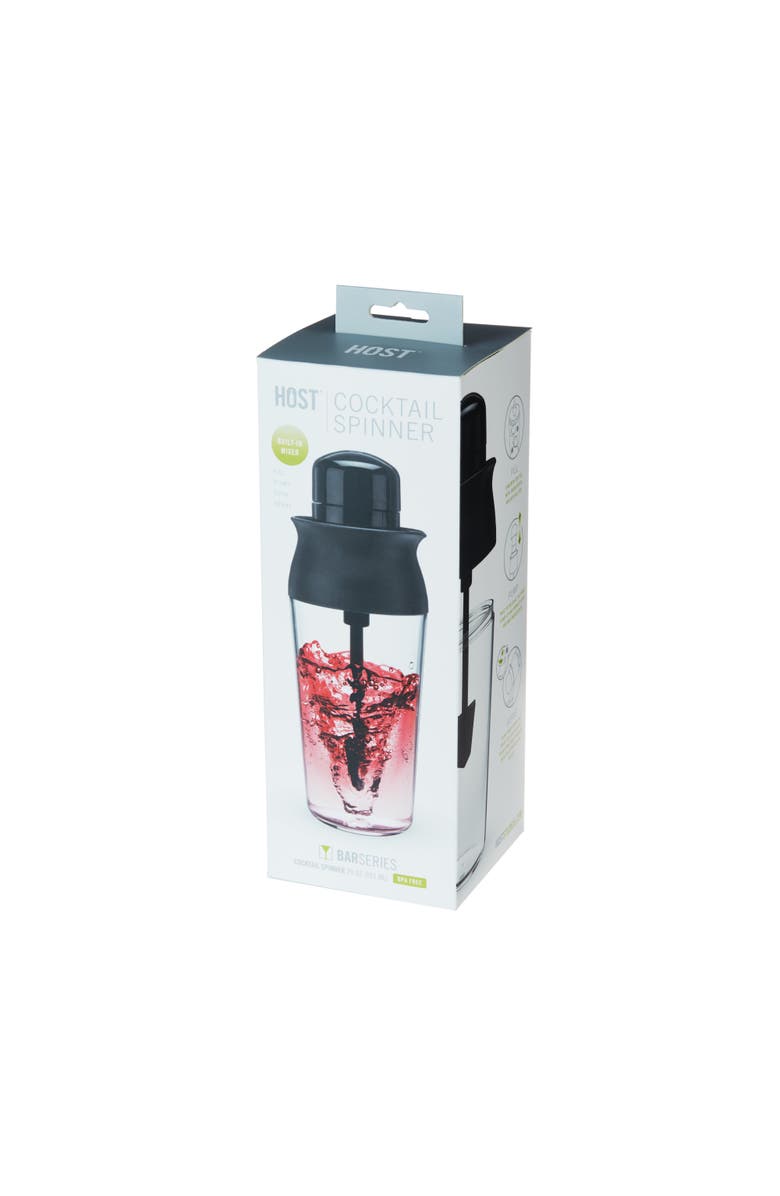 HOST Cocktail Spinner, Alternate, color, Black