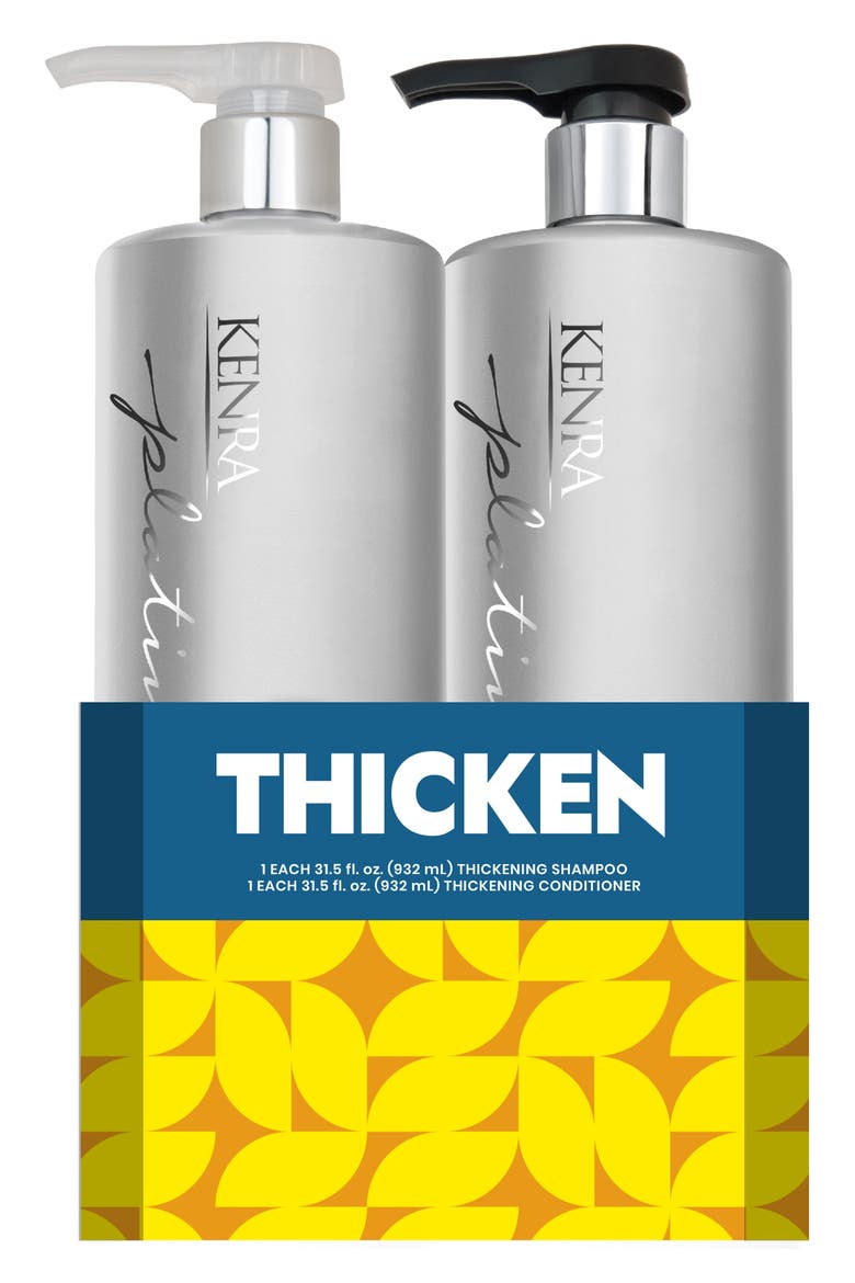 Platinum Thickening Shampoo & Conditioner Set $66 Value, Alternate, color, NO COLOR