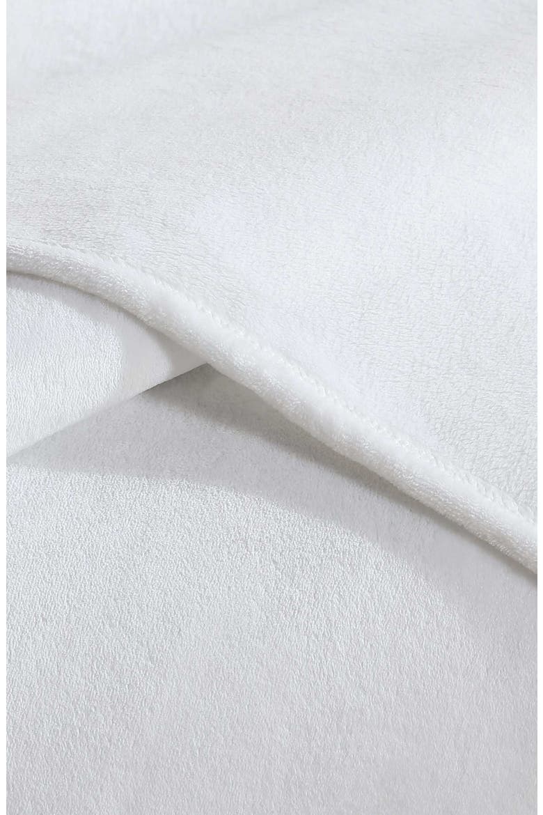 Core Plush Blanket, Alternate, color, WHITE