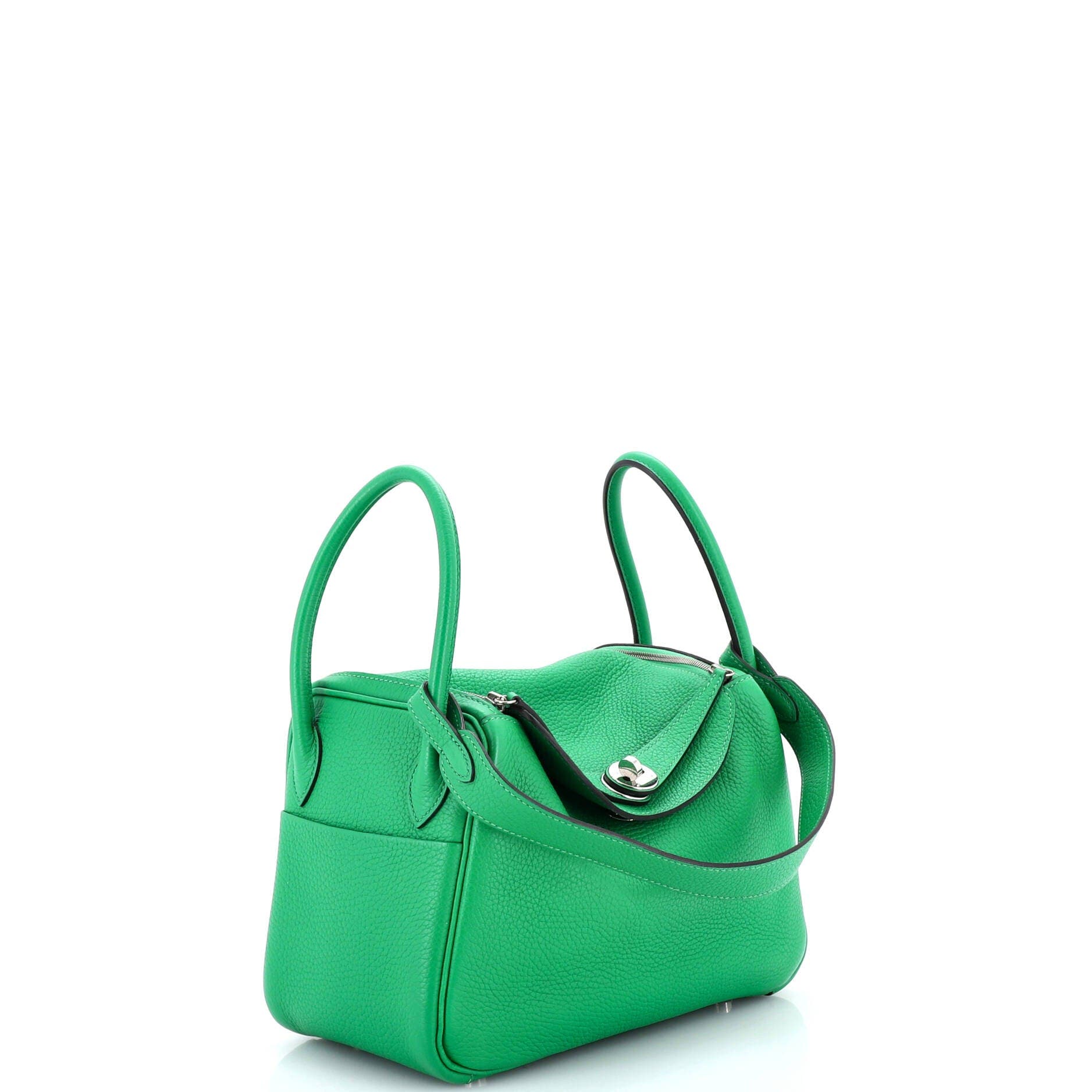Pre-Owned Hermes Lindy Bag Clemence 26, Alternate, color, Green