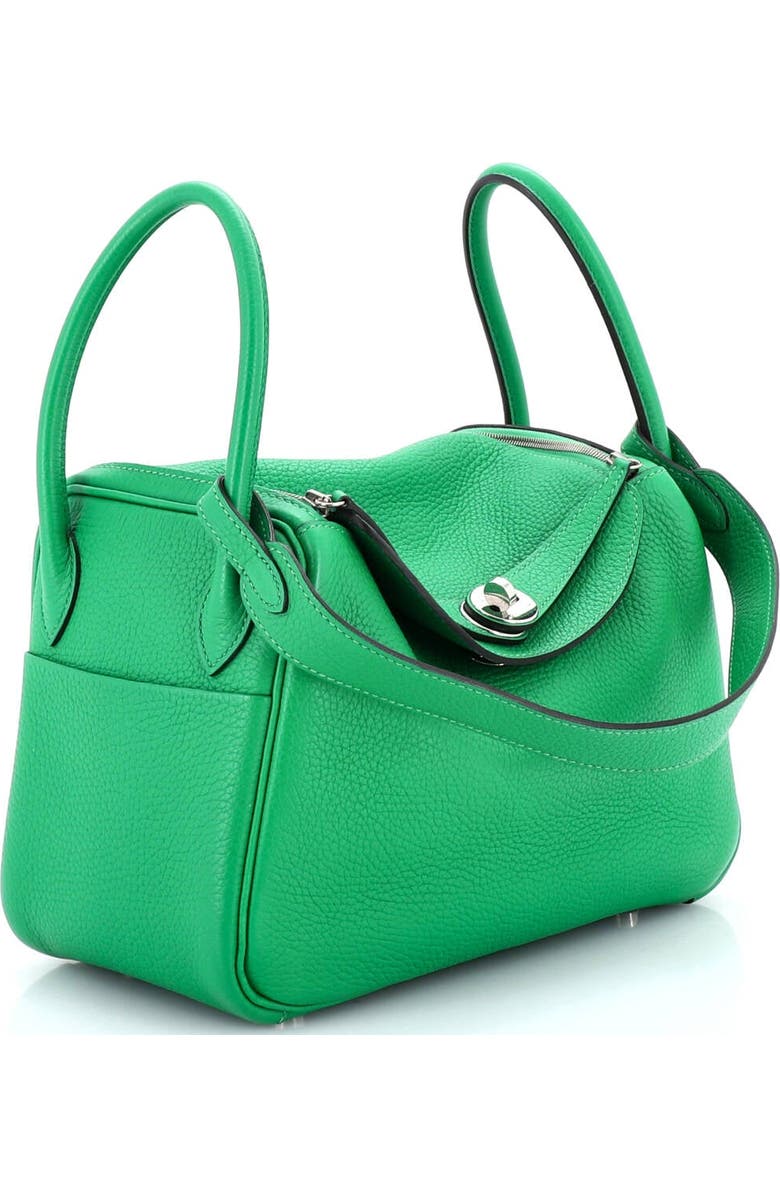 Pre-Owned Hermes Lindy Bag Clemence 26, Alternate, color, Green