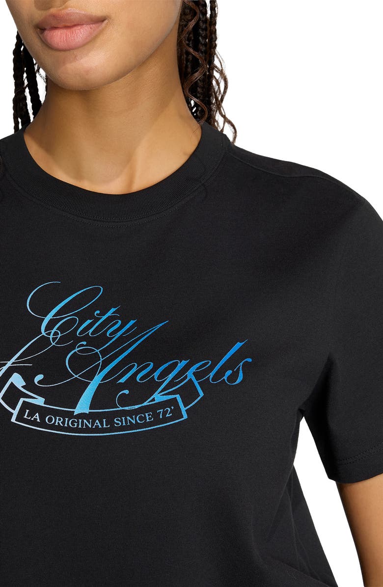 adidas Originals Los Angeles Graphic T-Shirt, Alternate, color, Black/ /