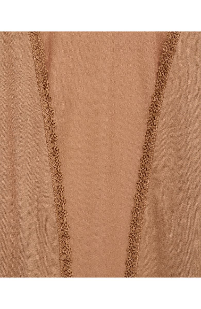 MANGO Cotton Blend Robe, Alternate, color, 