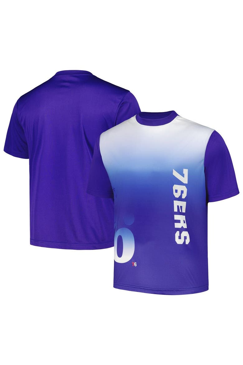 Men's Royal Philadelphia 76ers Sublimated T-Shirt, Main, color, Royal