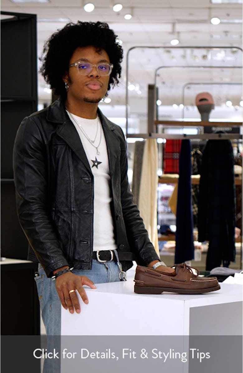 Authentic Original<sup>™</sup> 2-Eye Double Sole Boat Shoe, sales video thumbnail