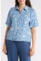 selected Blue Steel Floral Print