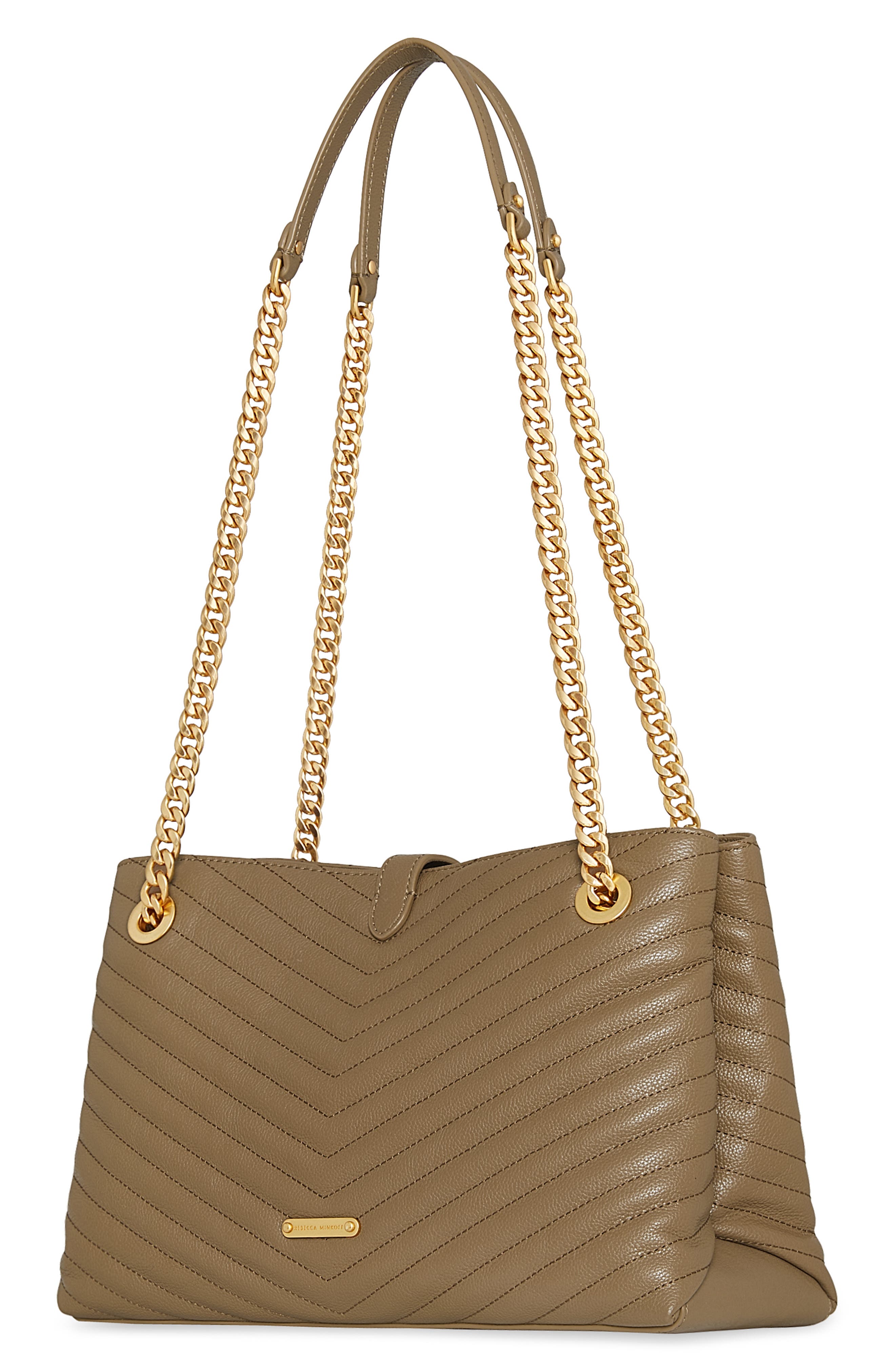 Rebecca Minkoff Medium Edie Quilted Leather Tote, Alternate, color, 