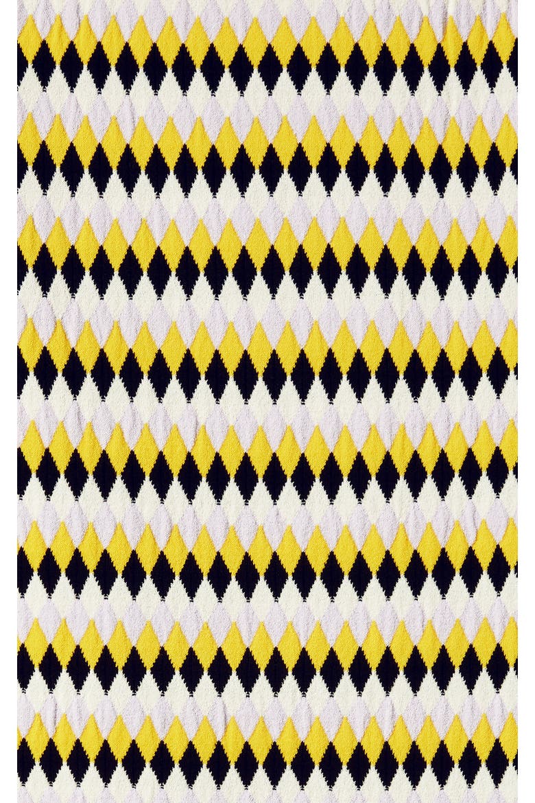 Checkers Skirt, Alternate, color, Multicolor Yellow/Black/Lilac