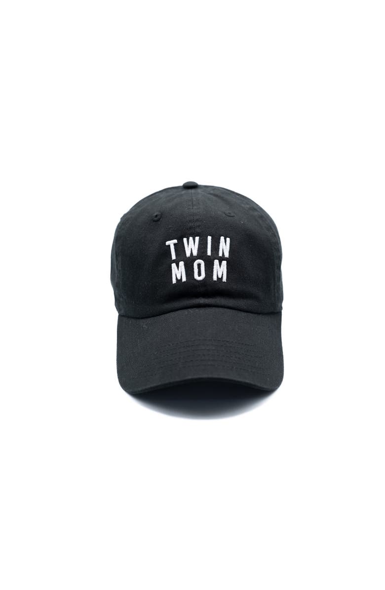 Rey To Z Twin Mom Baseball Hat, Main, color, Black