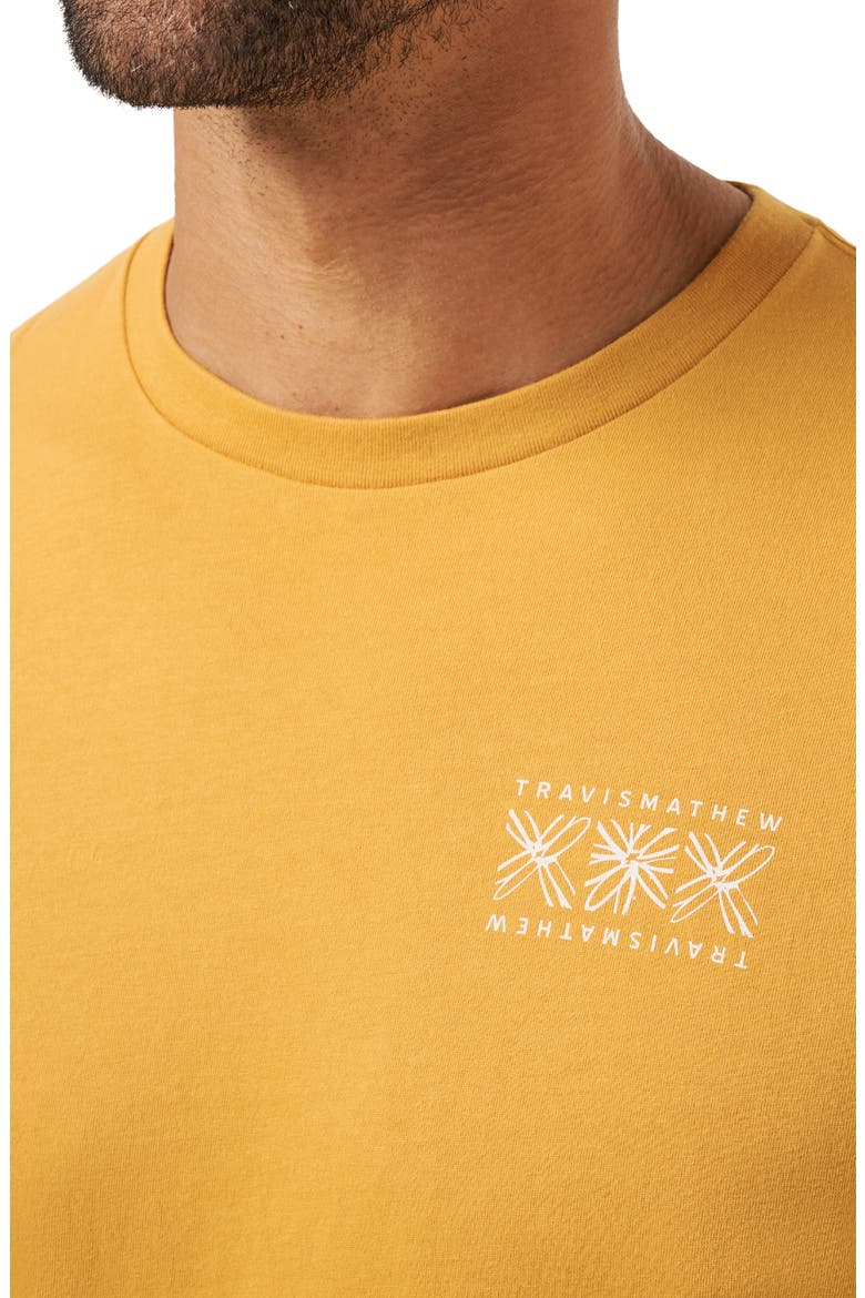 Crosscheck Cotton Graphic T-Shirt, Alternate, color, SPRUCE YELLOW