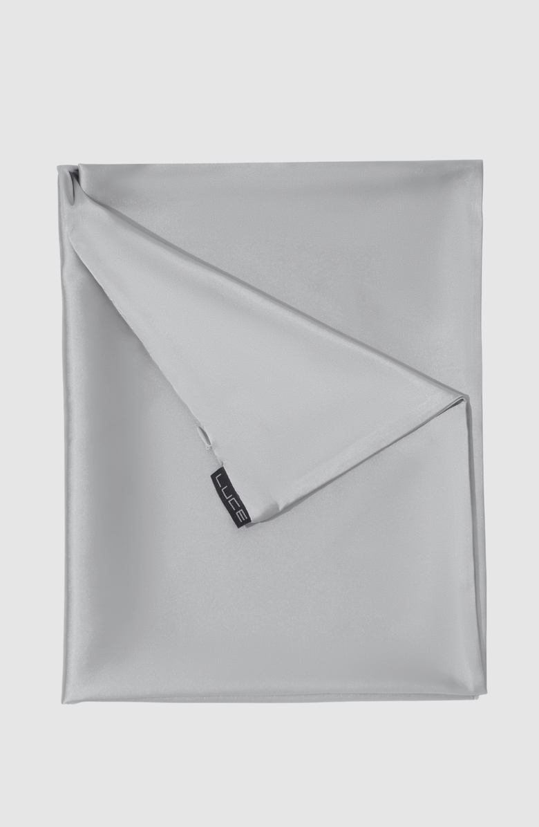 LUCE BEAUTY Silky Satin Pillowcase Bundle, Alternate, color, Grey