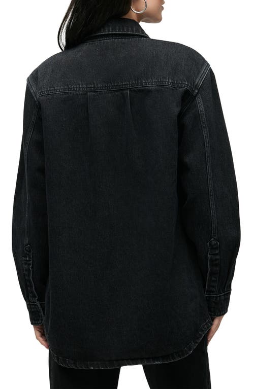 Hudson Jeans Denim Jacket In Black