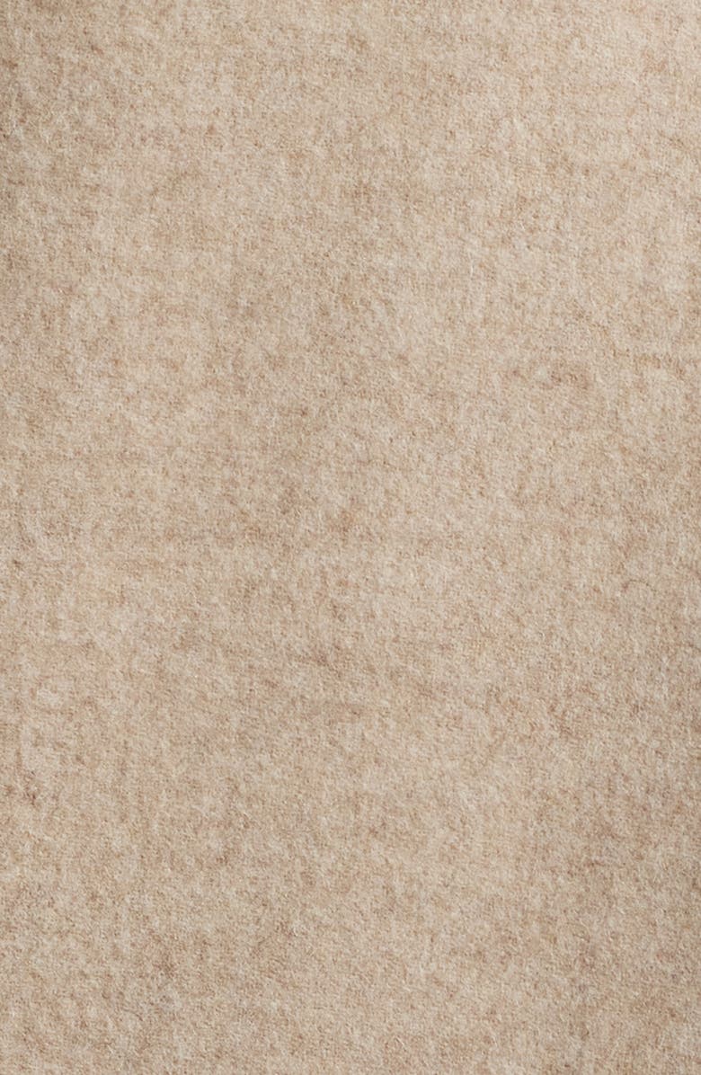 BOSS Reversible Virgin Wool & Cashmere Coat, Alternate, color, Open Beige