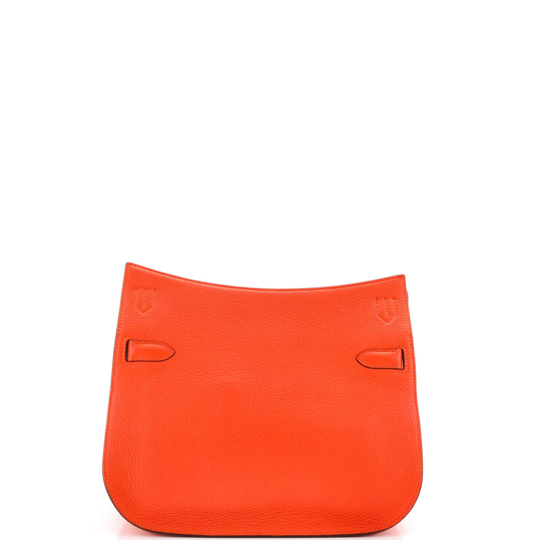 Pre-Owned Hermes Jypsiere Bag Clemence 28, Alternate, color, Feu