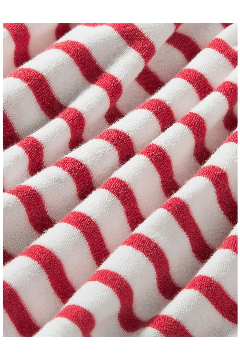 New Stripe Tie Shoulder Twirl Dress, Alternate, color, Pomme