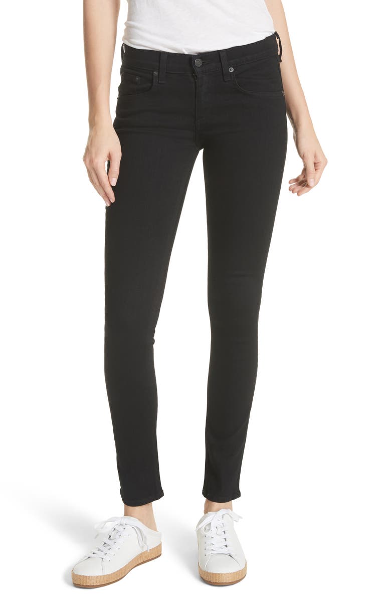rag & bone /JEAN Stretch Skinny Jeans, Alternate, color, 