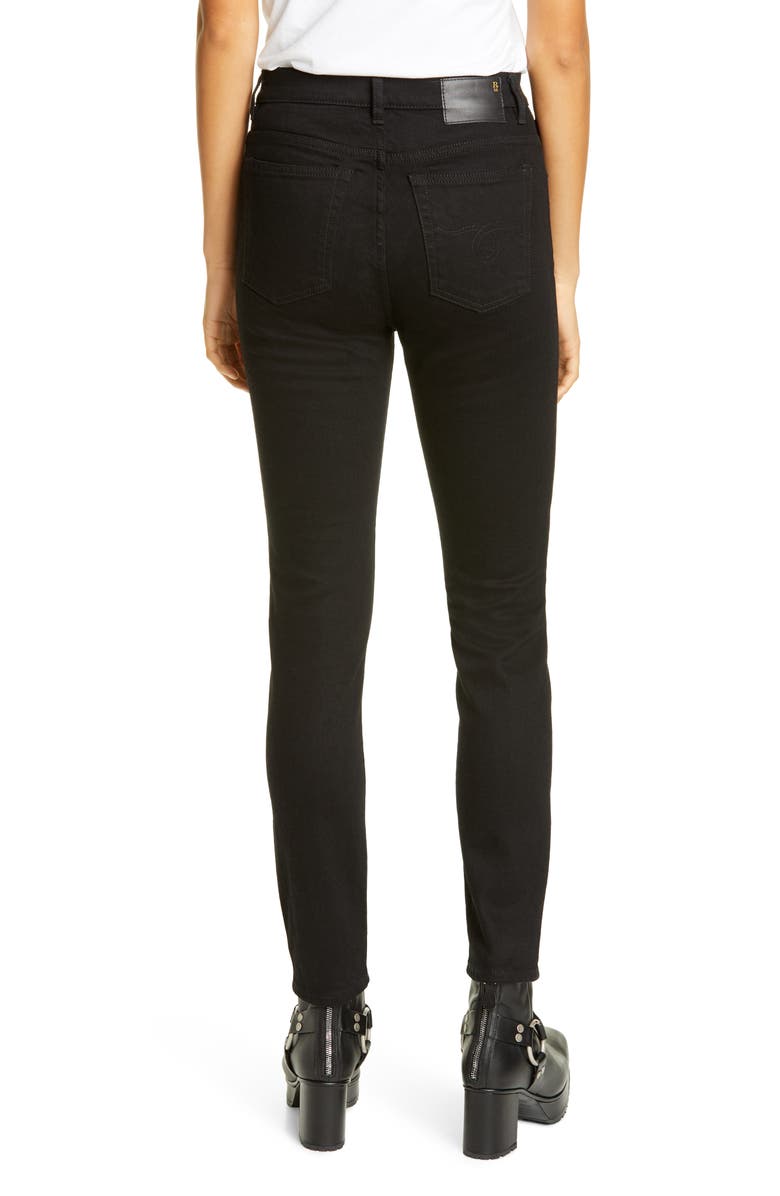 R13 High Waist Skinny Jeans, Alternate, color,