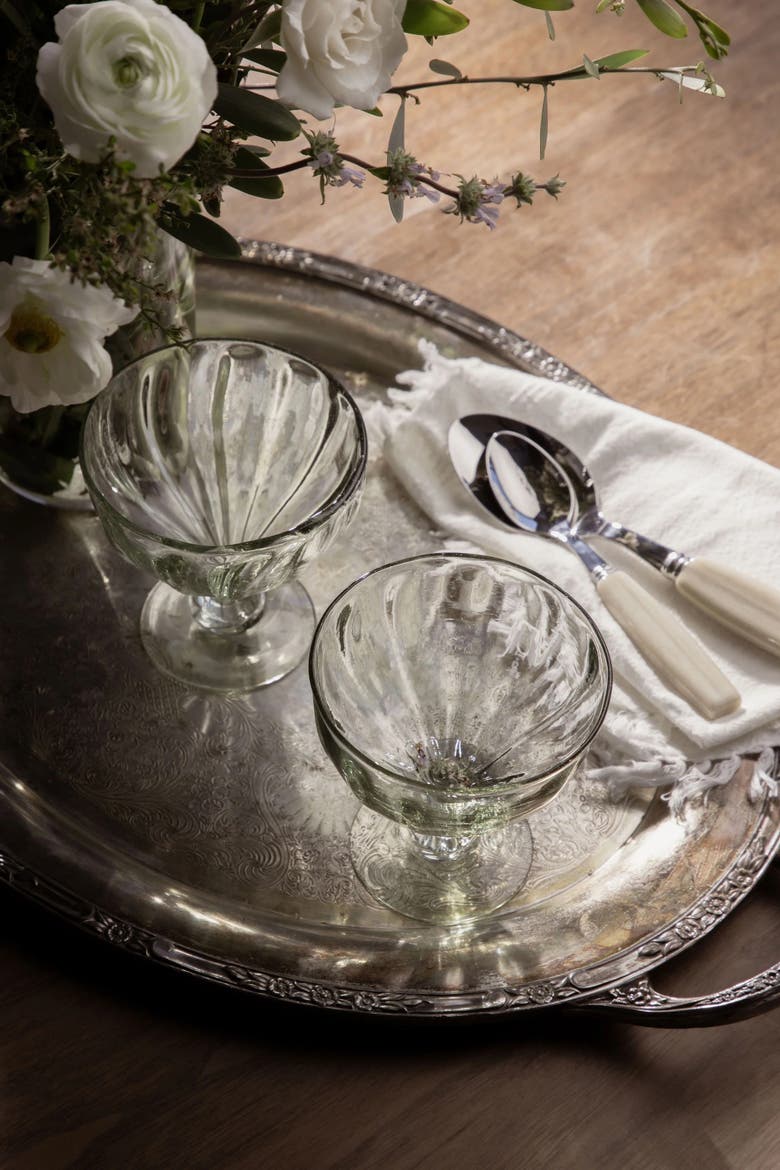 Handblown Parfait Glass, Alternate, color, Clear