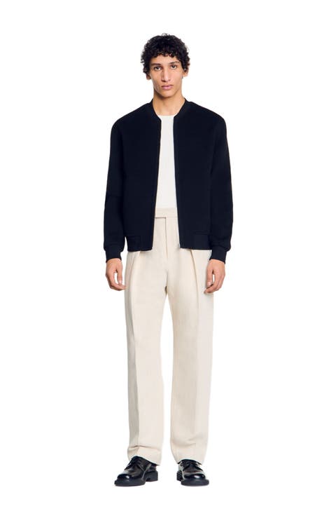 Double-faced wool jacket