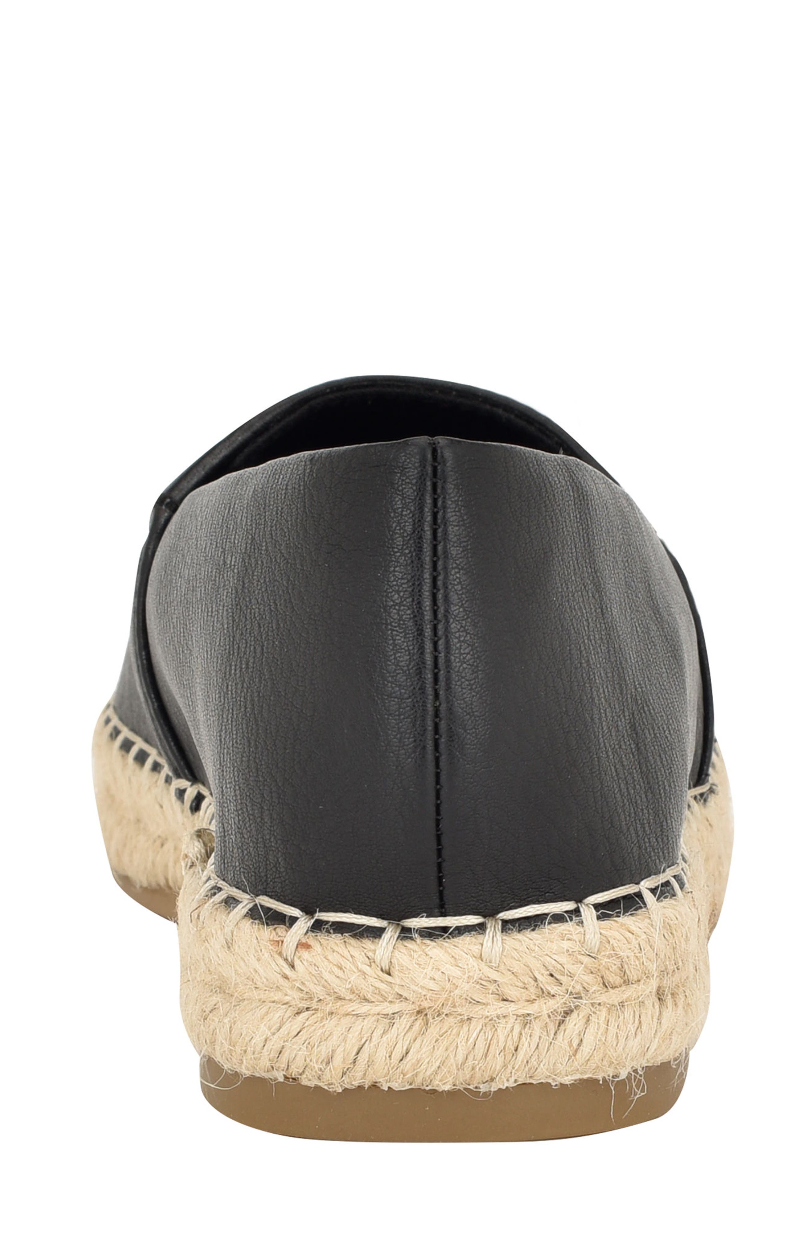 Popular Espadrille Flat, Alternate, color, BLACK