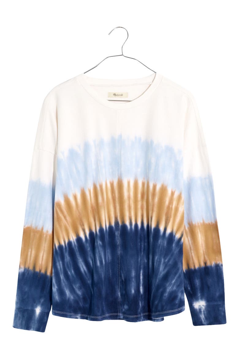 Tie Dye Newville Organic Cotton T-Shirt, Alternate, color, LIGHTHOUSE