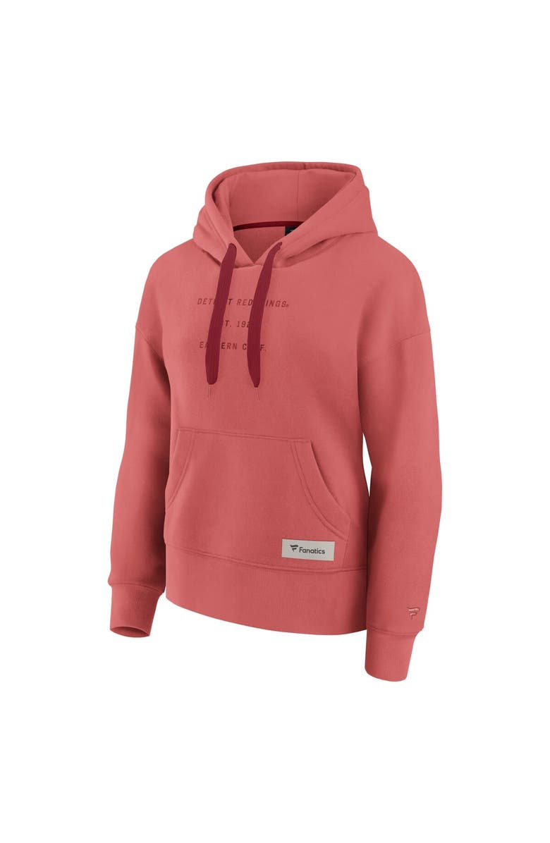FANATICS Women
s Fanatics Red Detroit Red Wings Elements Future Ground Subtle Tonal Pullover Hoodie, Alternate, color, Red