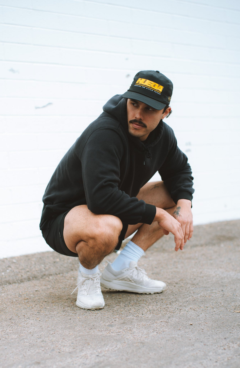 Huega House Tidal Nylon Hat, Alternate, color, Black