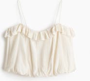 H&M Bubble-hem Strappy Top