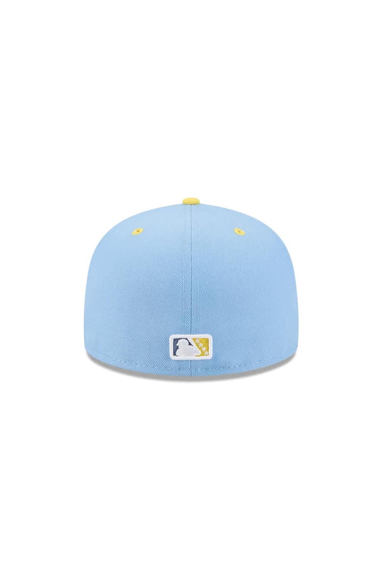 New Era Men's New Era  Light Blue Amarillo Sod Poodles Theme Nights 59FIFTY Fitted Hat, Alternate, color, Light Blue