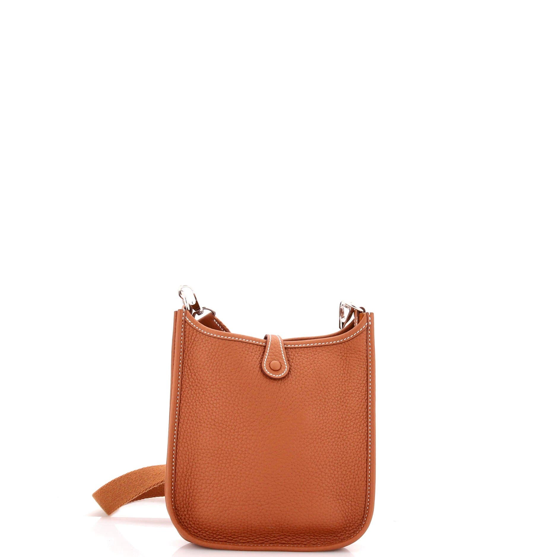 Pre-Owned Hermes Evelyne Bag Gen III Clemence TPM, Alternate, color, Gold