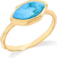 YS GEMS Marquis Stone Ring