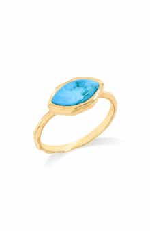 YS GEMS Marquis Stone Ring