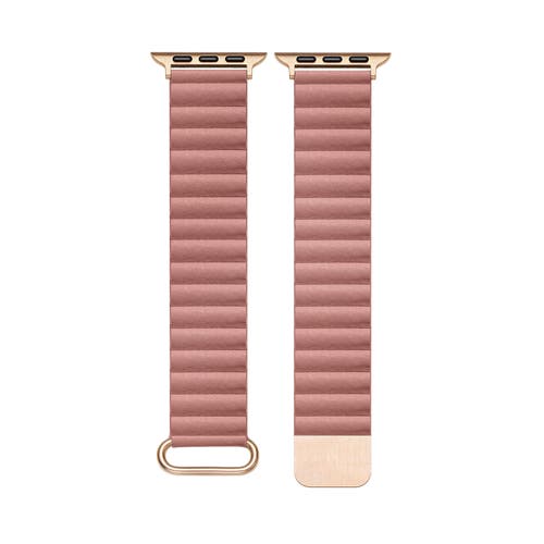 Posh Tech Riley Magnetic Leather Band For Apple Watch In Multi