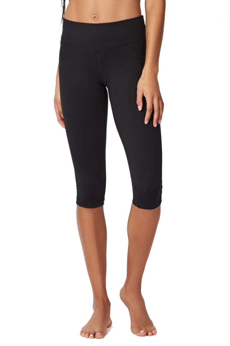 All Day Crop Leggings, Main, color, BLACK