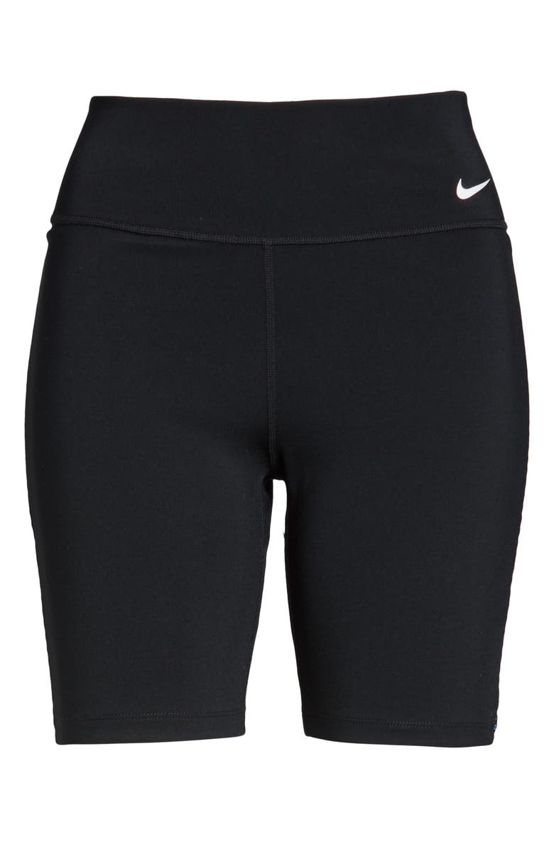 Nike One Rainbow Ladder Bike Shorts, Alternate, color, 