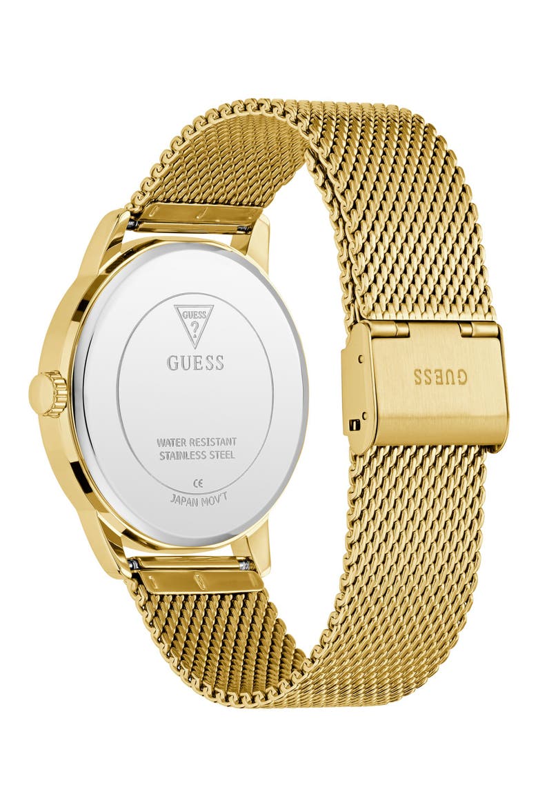 Chandler Mesh Strap Watch, 40mm, Alternate, color, BLUE/ GOLD