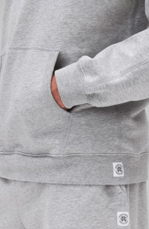 Reigning Champ Classic Lightweight Terry Hoodie In Gray