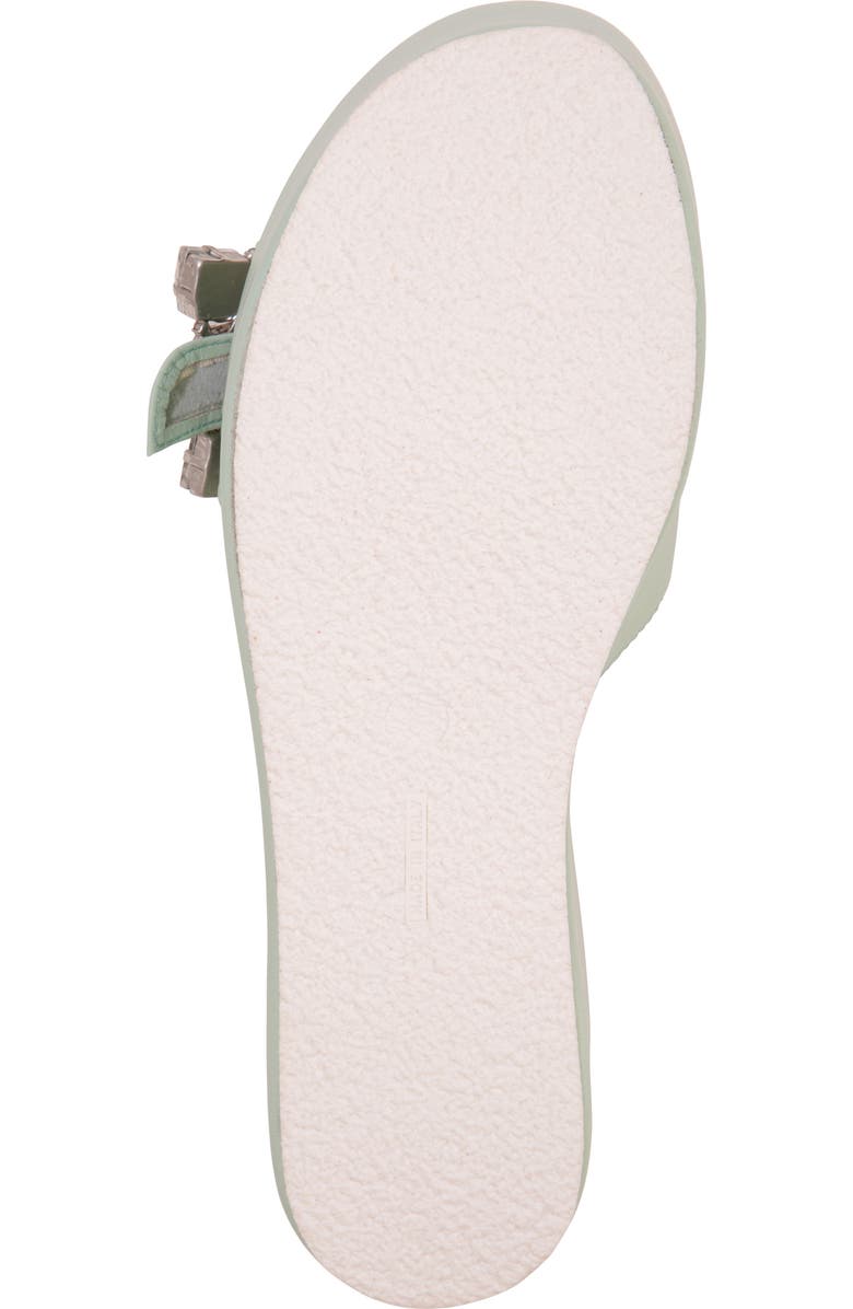 BEAUTIISOLES Dita Platform Slide Sandal, Alternate, color, Light Green