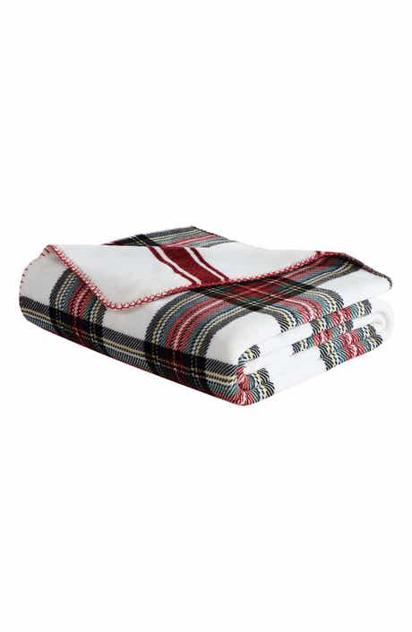 Hillcrest Plaid Microfiber Throw Blanket