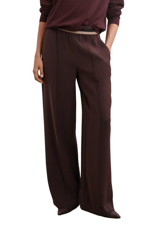 Sonnie Stripe Waist Wide Leg Pants