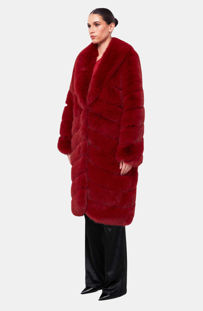 OW Collection COPENHAGEN Coat, Alternate, color, Red