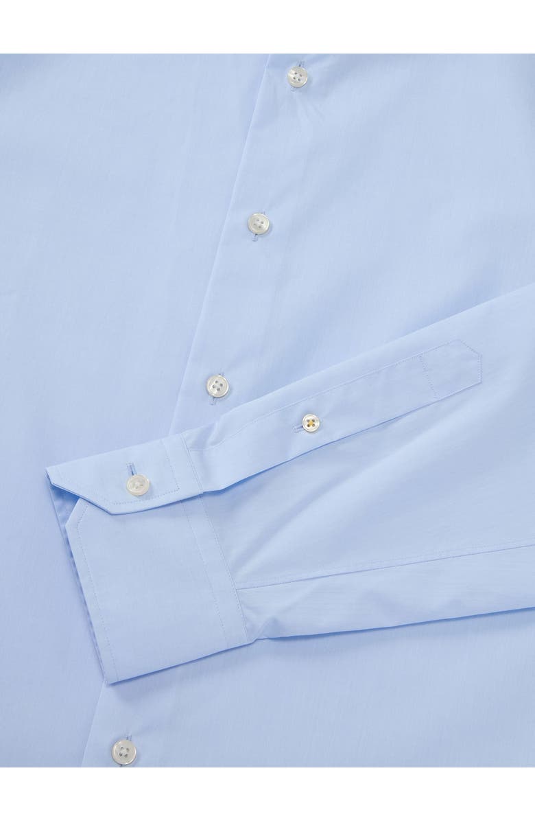 Robert Talbott Reynolds Light Weight Poplin Classic Fit Shirt, Alternate, color, Light Blue